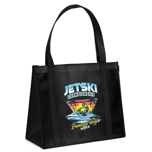 Non-Woven Polypropylene Tote with popular look of canvas boat bags.... from ASI 37940 Bag Makers Inc