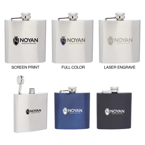 This 6 oz flask is made of food grade materials, providing... from ASI 52710 Lincoln Line