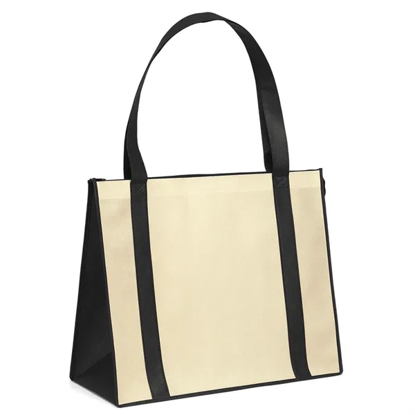 Non-Woven Polypropylene Tote with popular look of canvas boat bags.... from ASI 37940 Bag Makers Inc