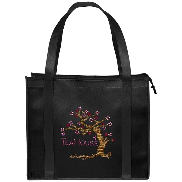 Non-Woven Polypropylene Tote with popular look of canvas boat bags.... from ASI 37940 Bag Makers Inc