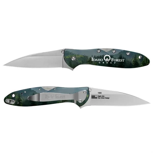 Totally customize one of Kershaw's best-selling USA-made knives. Add any image,... from ASI 46170 Compass Industries Inc