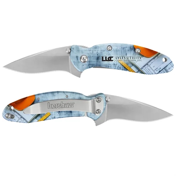 Totally customize one of Kershaw's best-selling USA-made knives. Add any image,... from ASI 46170 Compass Industries Inc