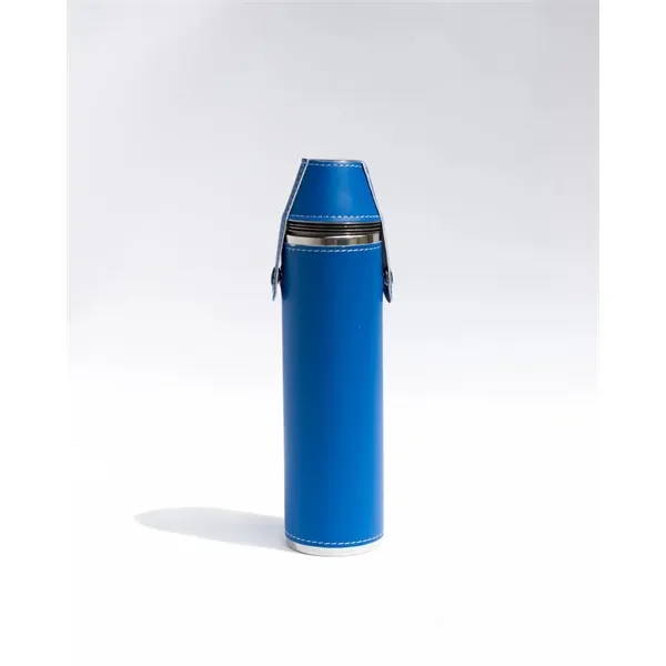 12oz Birdie Bottle Flask with 4 shot glasses in cap-perfect for... from ASI 72657 Active Life Promo / Apres Ski Ingrain