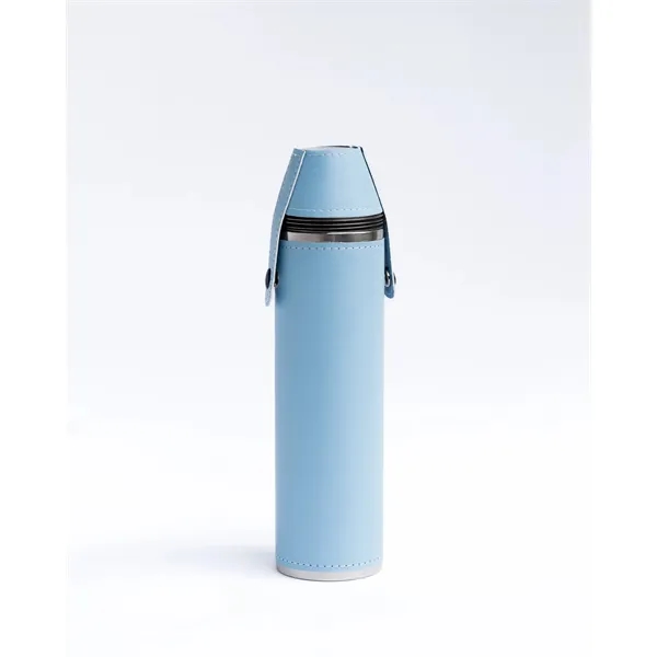 12oz Birdie Bottle Flask with 4 shot glasses in cap-perfect for... from ASI 72657 Active Life Promo / Apres Ski Ingrain