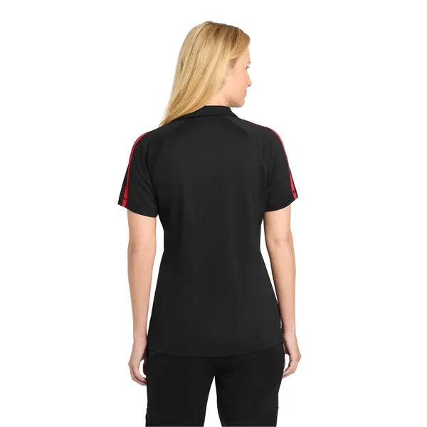 Sport-Tek Ladies PosiCharge Micro-Mesh Colorblock Polo.... from ASI 84863 SanMar