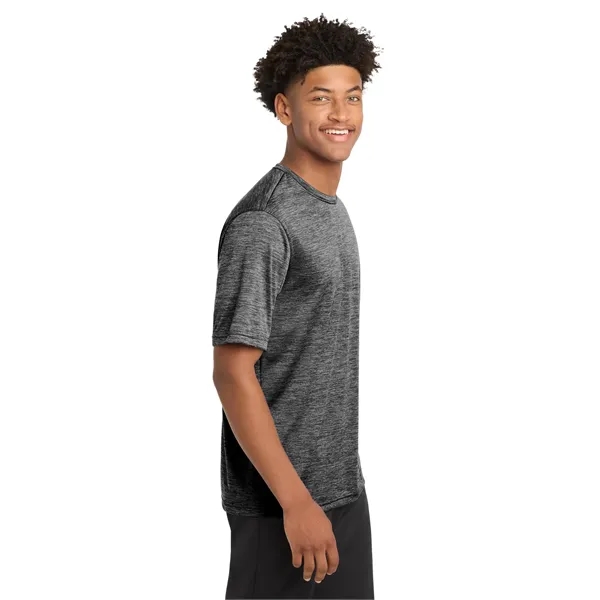 Sport-Tek PosiCharge Electric Heather Tee.... from ASI 84863 SanMar