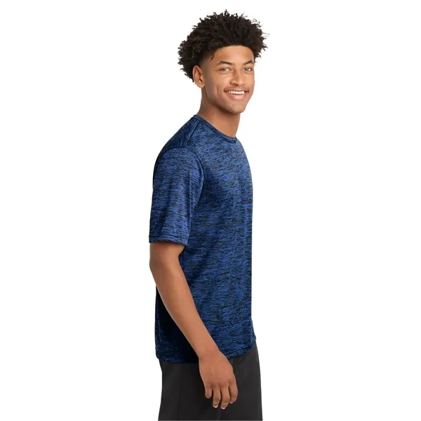 Sport-Tek PosiCharge Electric Heather Tee.... from ASI 84863 SanMar