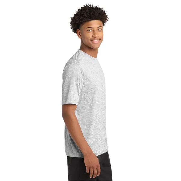 Sport-Tek PosiCharge Electric Heather Tee.... from ASI 84863 SanMar