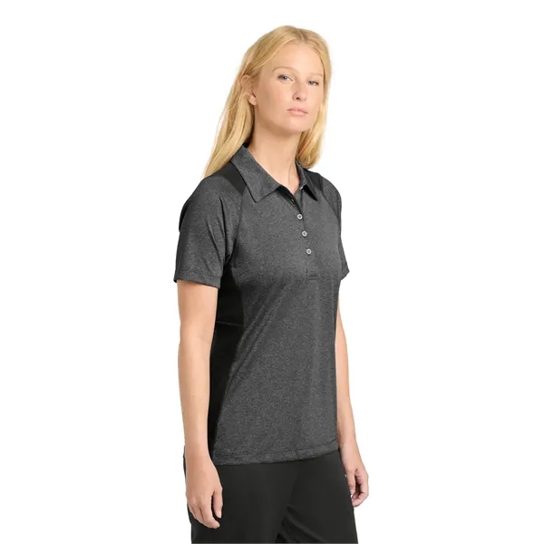 Sport-Tek Ladies Heather Colorblock Contender Polo.... from ASI 84863 SanMar