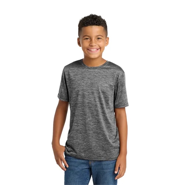 Sport-Tek Youth PosiCharge Electric Heather Tee.... from ASI 84863 SanMar