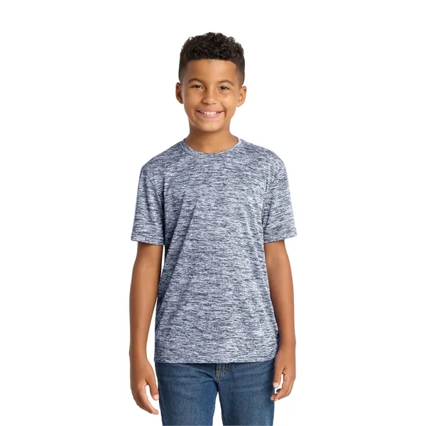 Sport-Tek Youth PosiCharge Electric Heather Tee.... from ASI 84863 SanMar