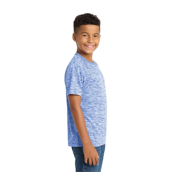 Sport-Tek Youth PosiCharge Electric Heather Tee.... from ASI 84863 SanMar