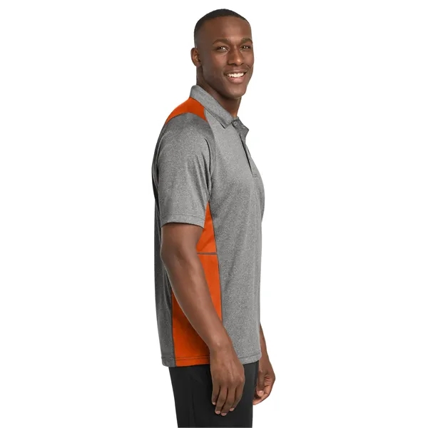 Sport-Tek Heather Colorblock Contender Polo.... from ASI 84863 SanMar