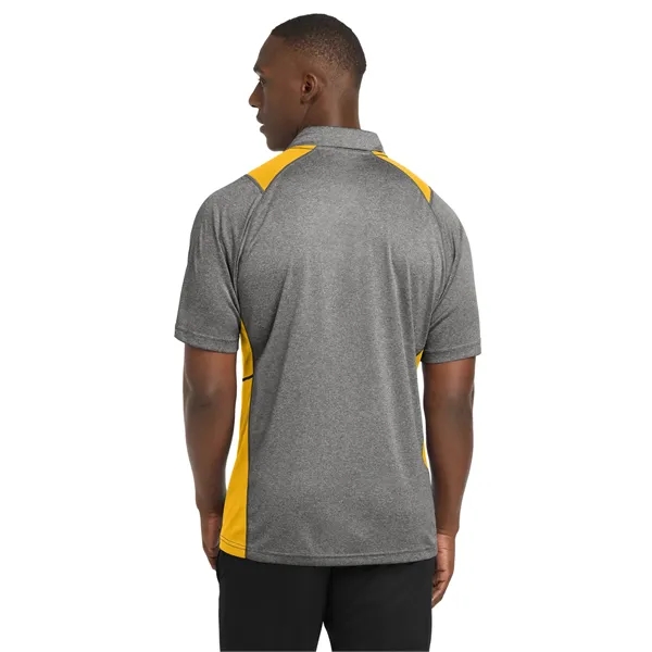 Sport-Tek Heather Colorblock Contender Polo.... from ASI 84863 SanMar