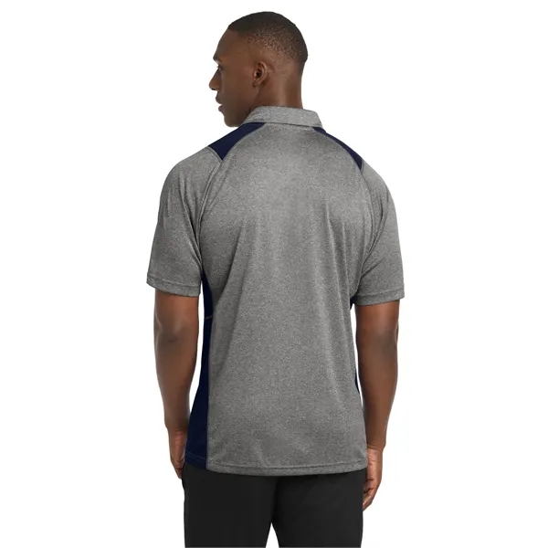 Sport-Tek Heather Colorblock Contender Polo.... from ASI 84863 SanMar