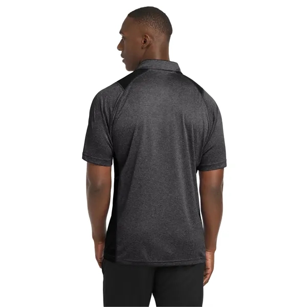 Sport-Tek Heather Colorblock Contender Polo.... from ASI 84863 SanMar