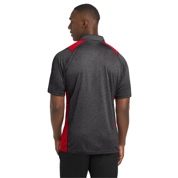 Sport-Tek Heather Colorblock Contender Polo.... from ASI 84863 SanMar