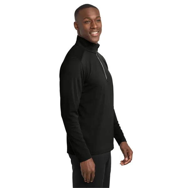 Sport-Tek Sport-Wick Textured 1/4-Zip Pullover.... from ASI 84863 SanMar