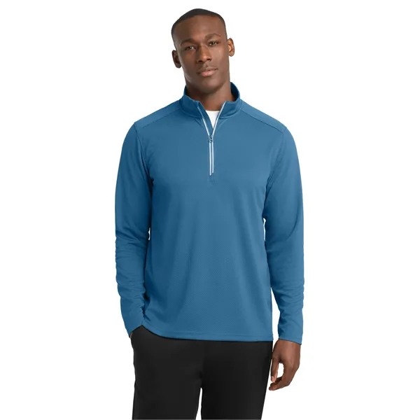 Sport-Tek Sport-Wick Textured 1/4-Zip Pullover.... from ASI 84863 SanMar
