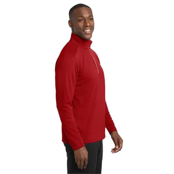 Sport-Tek Sport-Wick Textured 1/4-Zip Pullover.... from ASI 84863 SanMar