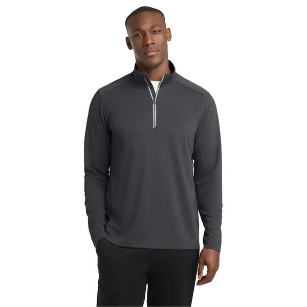 Sport-Tek Sport-Wick Textured 1/4-Zip Pullover.... from ASI 84863 SanMar