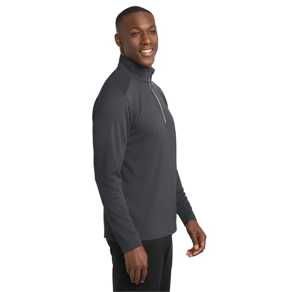Sport-Tek Sport-Wick Textured 1/4-Zip Pullover.... from ASI 84863 SanMar