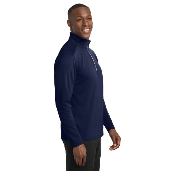 Sport-Tek Sport-Wick Textured 1/4-Zip Pullover.... from ASI 84863 SanMar