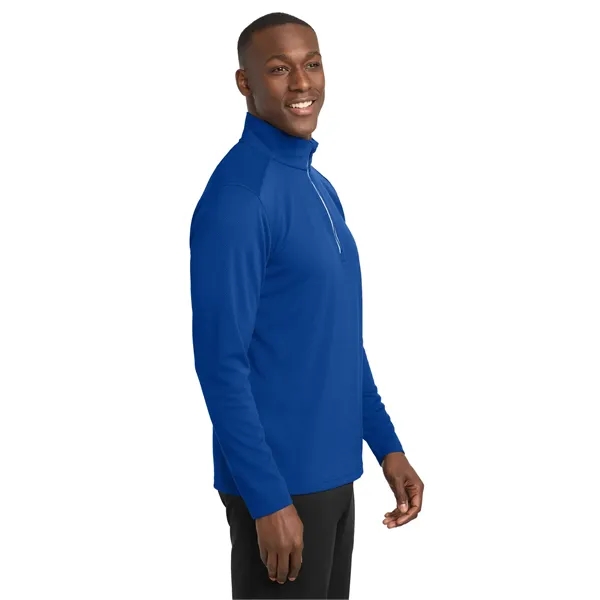Sport-Tek Sport-Wick Textured 1/4-Zip Pullover.... from ASI 84863 SanMar