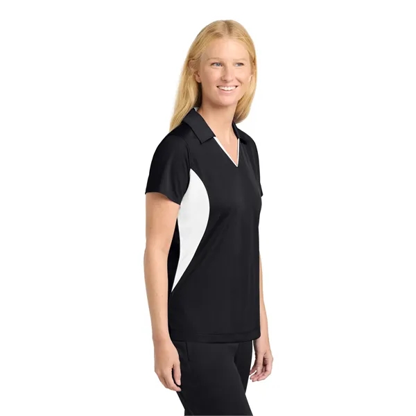 Sport-Tek Ladies Side Blocked Micropique Sport-Wick Polo.... from ASI 84863 SanMar