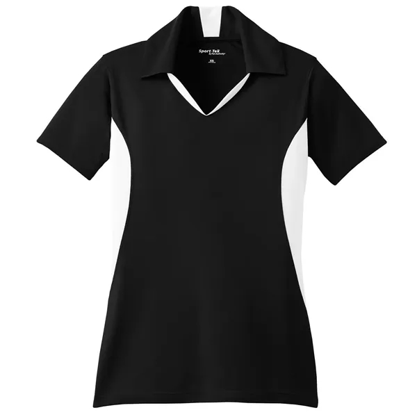 Sport-Tek Ladies Side Blocked Micropique Sport-Wick Polo.... from ASI 84863 SanMar