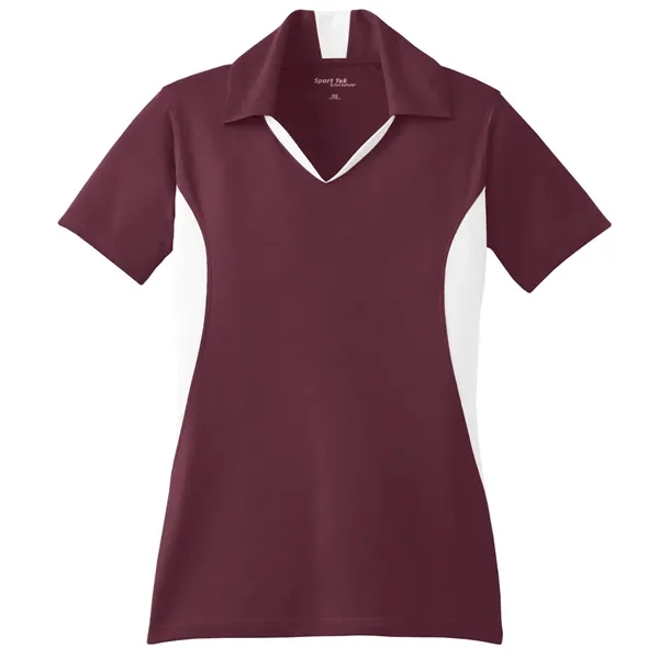 Sport-Tek Ladies Side Blocked Micropique Sport-Wick Polo.... from ASI 84863 SanMar