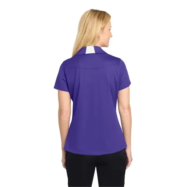 Sport-Tek Ladies Side Blocked Micropique Sport-Wick Polo.... from ASI 84863 SanMar