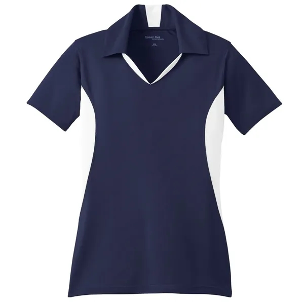 Sport-Tek Ladies Side Blocked Micropique Sport-Wick Polo.... from ASI 84863 SanMar