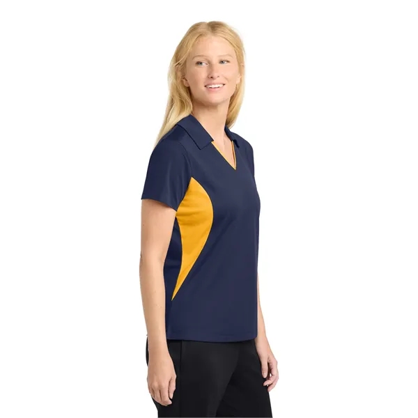 Sport-Tek Ladies Side Blocked Micropique Sport-Wick Polo.... from ASI 84863 SanMar