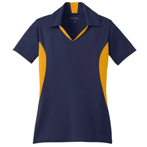 Sport-Tek Ladies Side Blocked Micropique Sport-Wick Polo.... from ASI 84863 SanMar