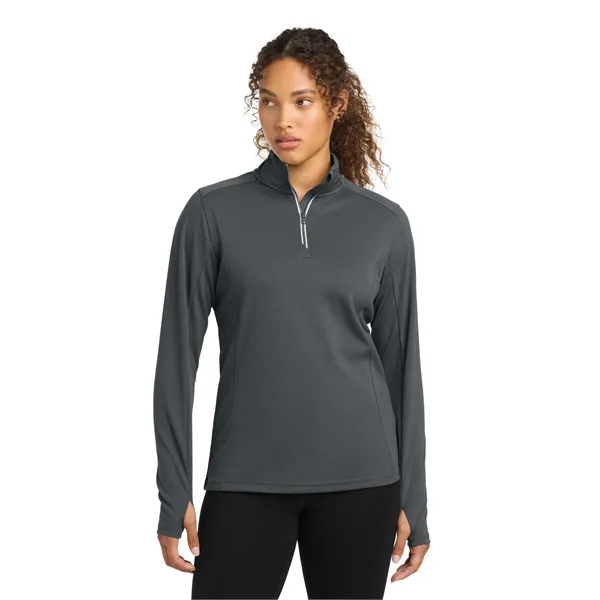 Sport-Tek Ladies Sport-Wick Textured 1/4-Zip Pullover.... from ASI 84863 SanMar