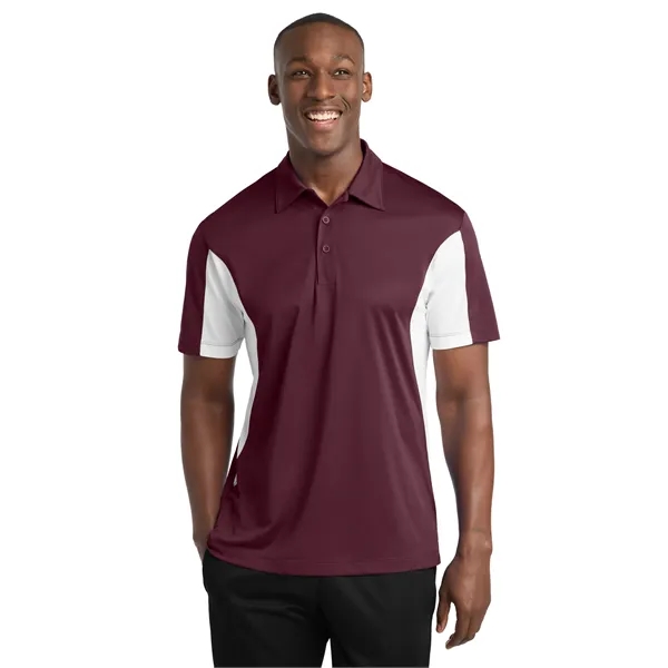 Sport-Tek Side Blocked Micropique Sport-Wick Polo.... from ASI 84863 SanMar
