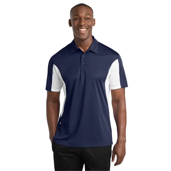 Sport-Tek Side Blocked Micropique Sport-Wick Polo.... from ASI 84863 SanMar