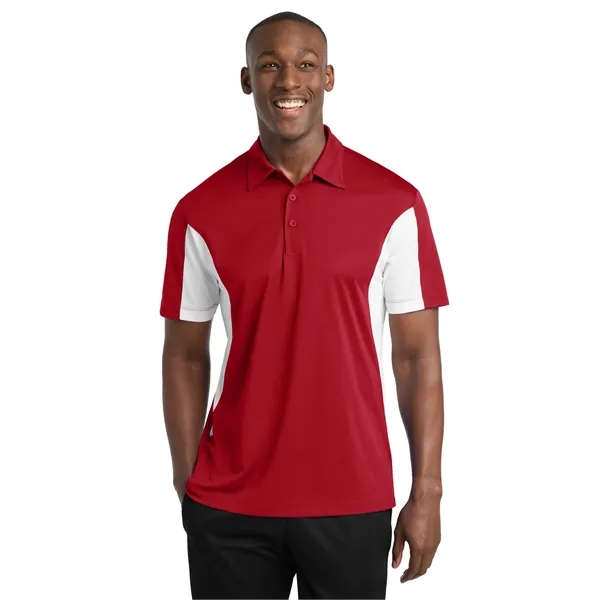 Sport-Tek Side Blocked Micropique Sport-Wick Polo.... from ASI 84863 SanMar