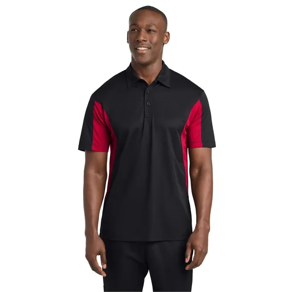 Sport-Tek Side Blocked Micropique Sport-Wick Polo.... from ASI 84863 SanMar