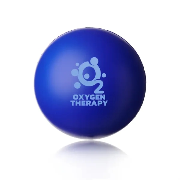 3.5" round stress ball made of PU foam material.... from ASI 39552 BEL Promo