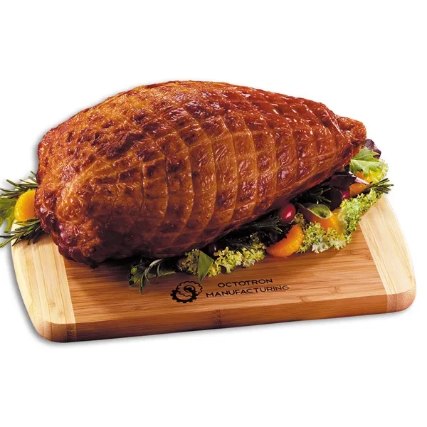 Smoked Turkey Breast with bamboo cutting board.... from ASI 68680 Maple Ridge Farms Inc