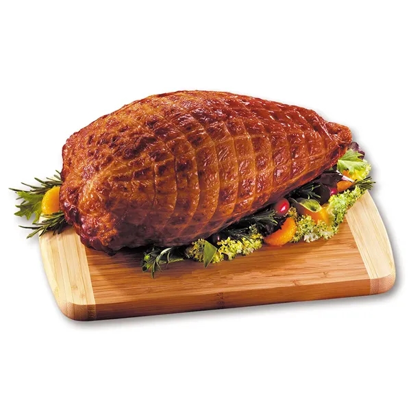 Smoked Turkey Breast with bamboo cutting board.... from ASI 68680 Maple Ridge Farms Inc