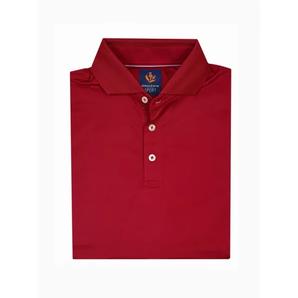 Short sleeve solid baby pique features a three-button placket and fully... from ASI 38120 Ball Pro / Diversified Quality Kitchenware / Branded Apparel Designs