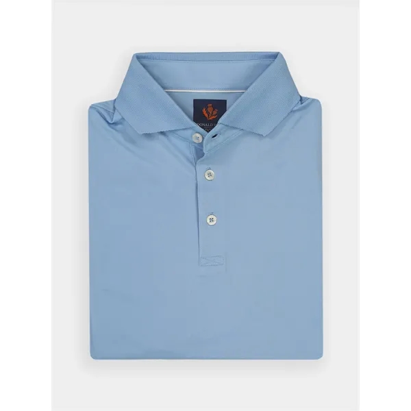 Short sleeve solid baby pique features a three-button placket and fully... from ASI 38120 Ball Pro / Diversified Quality Kitchenware / Branded Apparel Designs