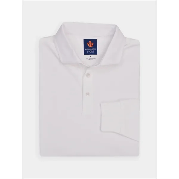 The Brooks Long Sleeve Golf Polo by Donald Ross Sportswear.... from ASI 38120 Ball Pro / Diversified Quality Kitchenware / Branded Apparel Designs