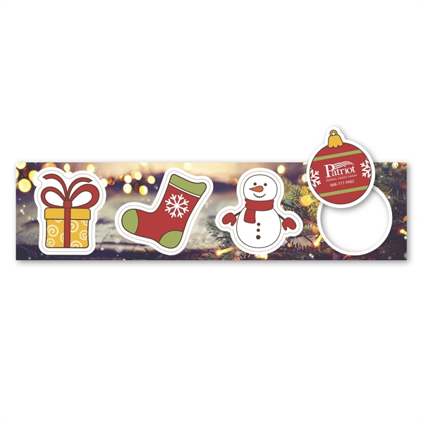 Set of 4 pop-out magnets with holiday theme.... from ASI 68507 The Magnet Group / Magnet LLC™