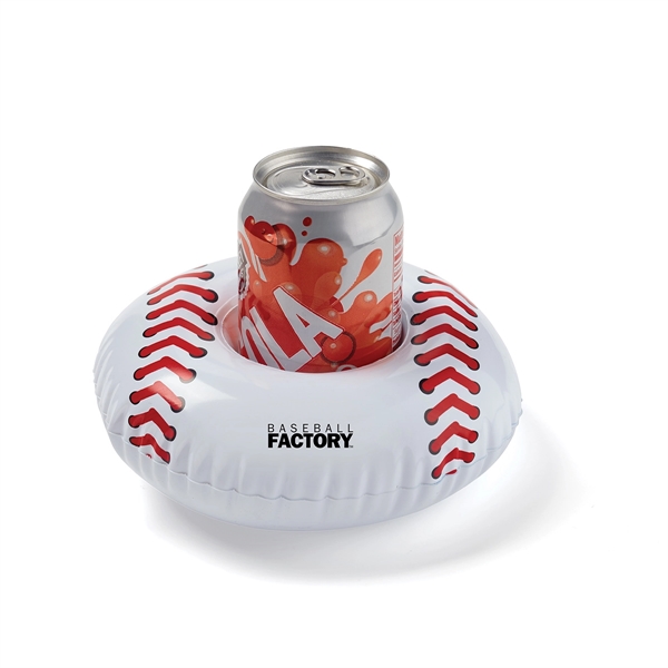 7" floating coaster shaped like a baseball.... from ASI 63549 Jornik Manufacturing Corp