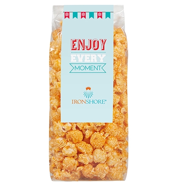 Contemporary Cheddar (3.4 oz.) popcorn gift bag.  Item Size: 3.75"... from ASI 71685 Midnite Snax®