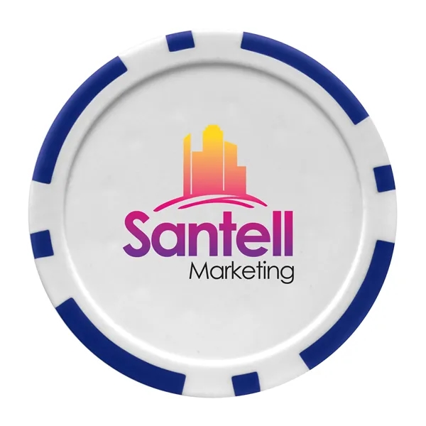 1-Ball 5-Tee Par Pack w/Poker Chip Ball Marker... from ASI 40480 Koozie Group